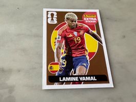 Panini FIFA 2026 Extra Sticker bronze Lamine Yamal Spanien