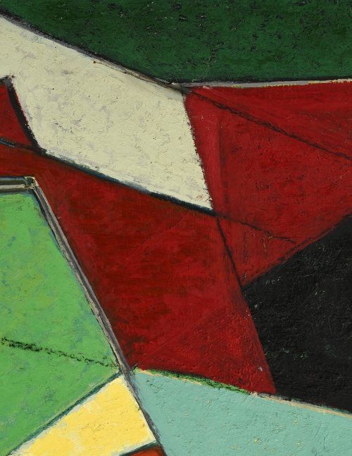 Dipinti: Important cubist painting tableau by Gilbert Thevenot – Usato da Apples venduto da the_7jtf 2