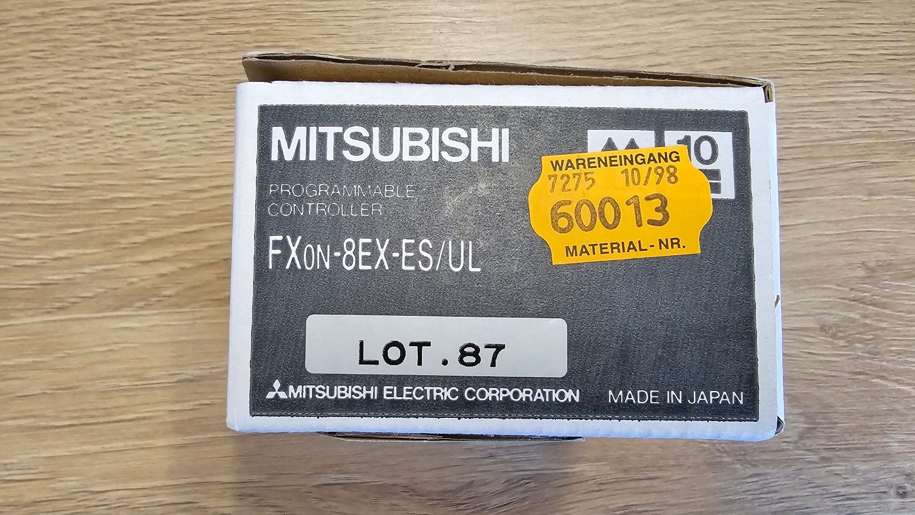Mitsubishi Componenti elettronici: Mitsubishi MELSEC FX0N-8EX-ES/UL – Nuovo e nell'imballaggio originale da Boniswil venduto da LakeSide_Boniswil 3