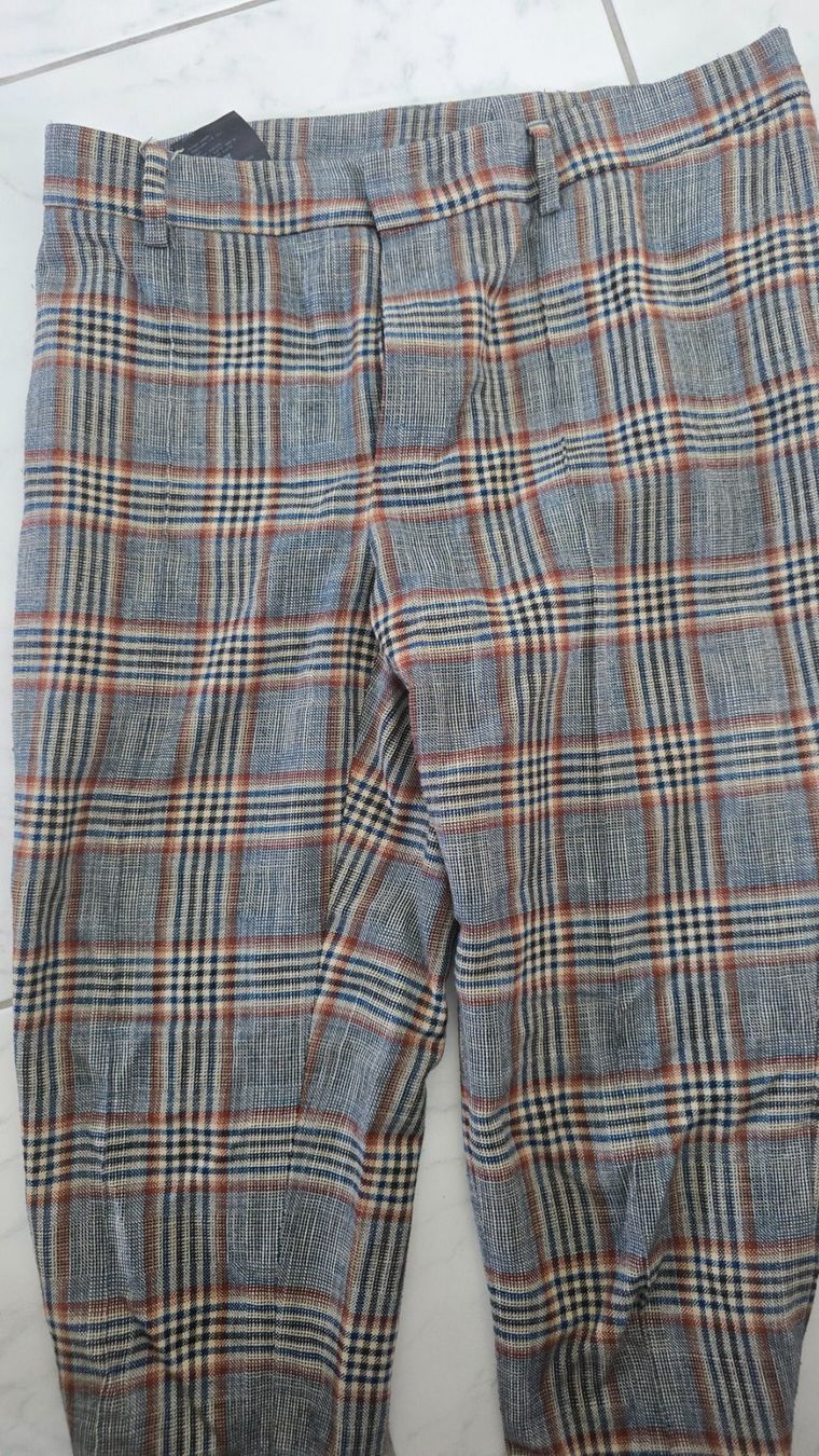 Hosen: Stoffhose kariert von SET - Grösse 34 – Gebraucht aus Meilen von melanieolivia 1