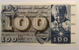 Schweizer Banknoten für Sammler 10/20/50/100 Noten