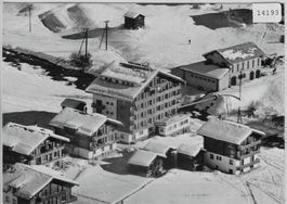 Flugaufnahme Zermatt Hotel Biner