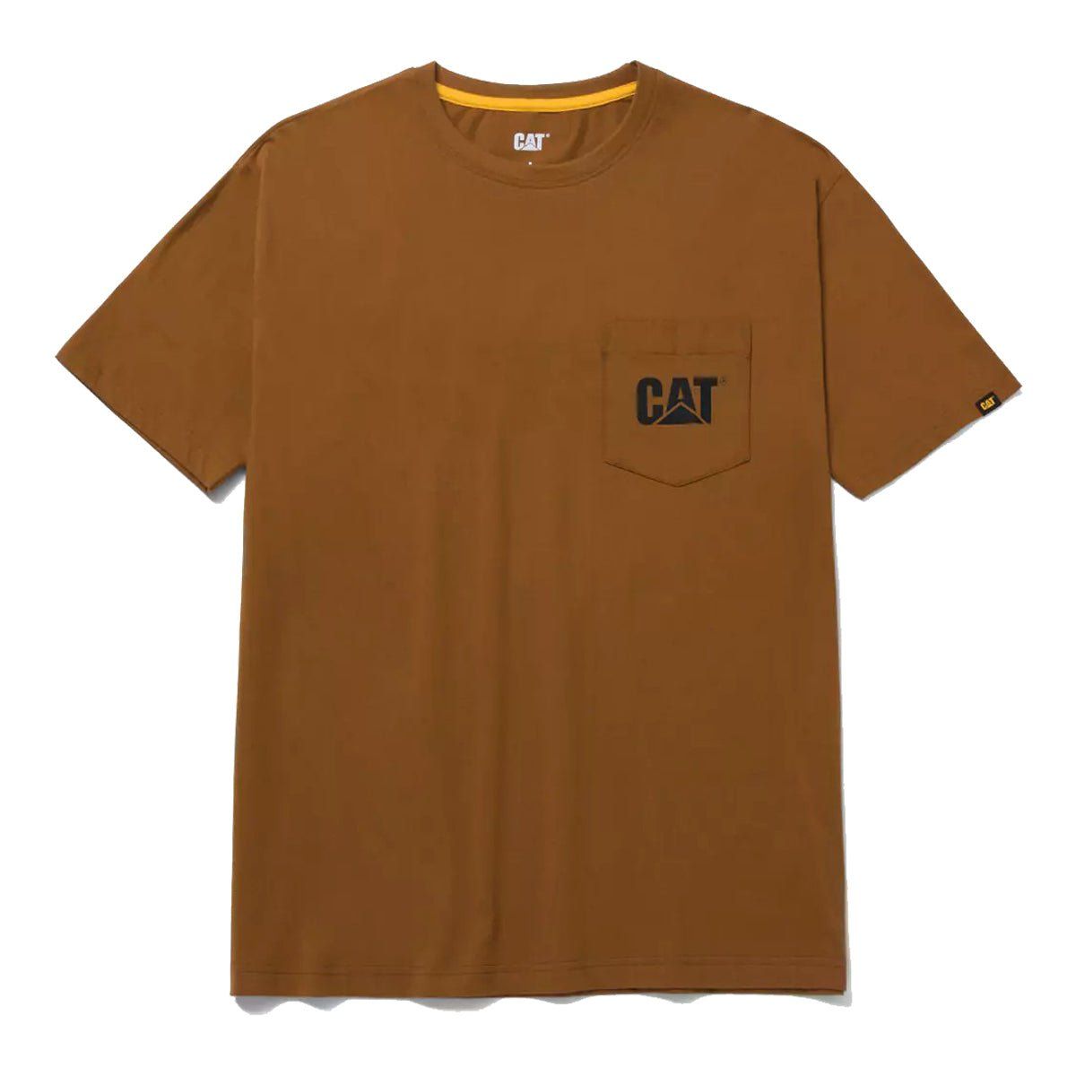 T-shirt: CAT Logo Pocket T-Shirt Gr. S – Nuovo e nell'imballaggio originale da Oensingen venduto da Liquidations-Shop