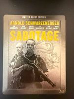 SABOTAGE - LIM. EDITION UNCUT STEELBOOK ** A. SCHWARZENEGGER