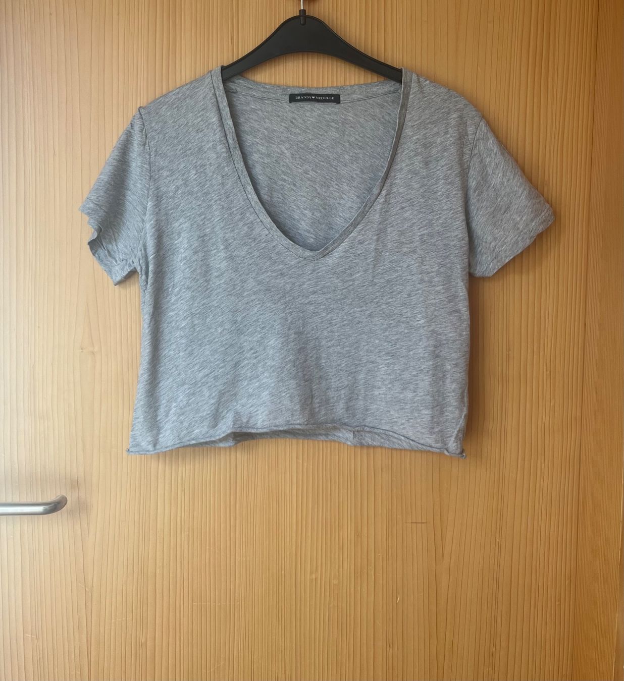 Brandy Melville Top: Mignon crop top gris simple – Nuovo (secondo la descrizione) da Ardon venduto da chl_j2df