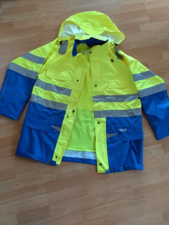 Arbeitsjacke 3M, Regenjacke, Scotchlite Gr. L