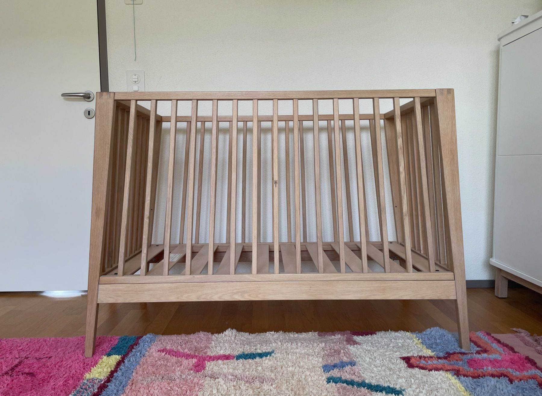 Leander Letti: Leander Linea Babybett Eiche – Usato da Zürich venduto da Rubine.