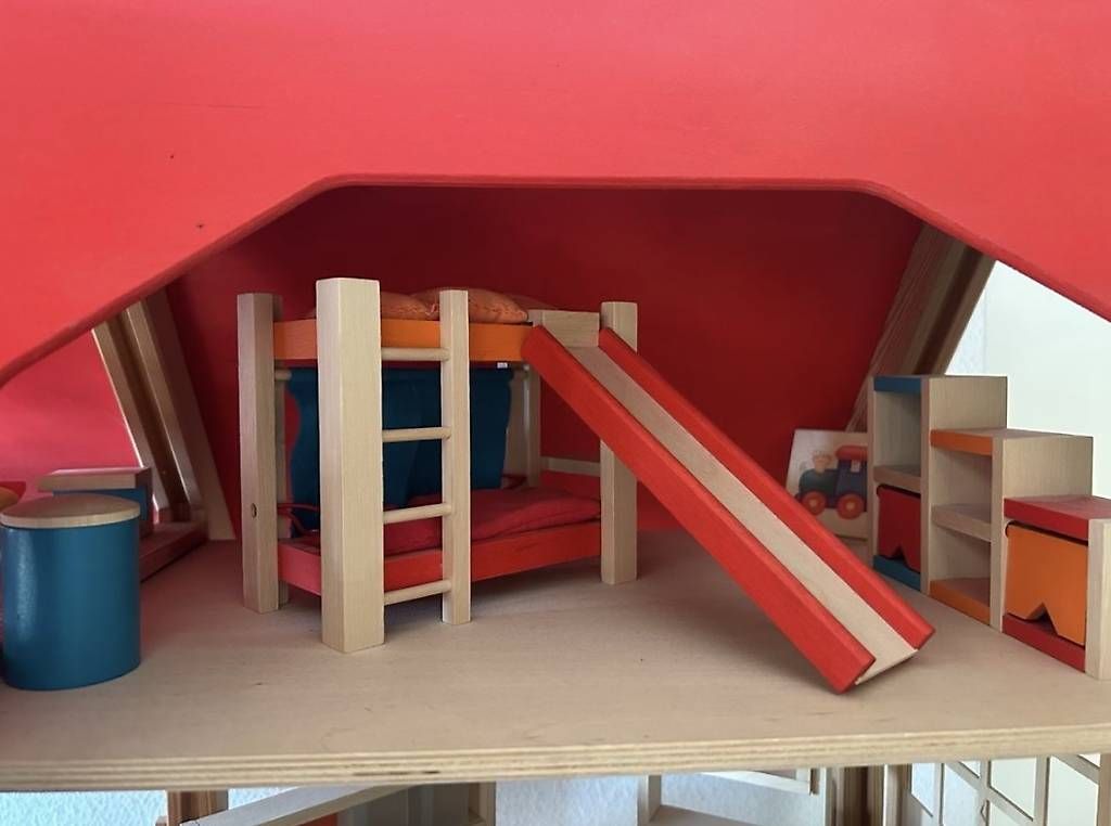 Case e mobili per bambole: Puppenstube Haba – Usato da Oberflachs venduto da zoe_st77 4