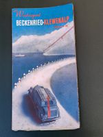 Alter Prospekt / Wintersport Beckenried Klewenalp ca. 1930