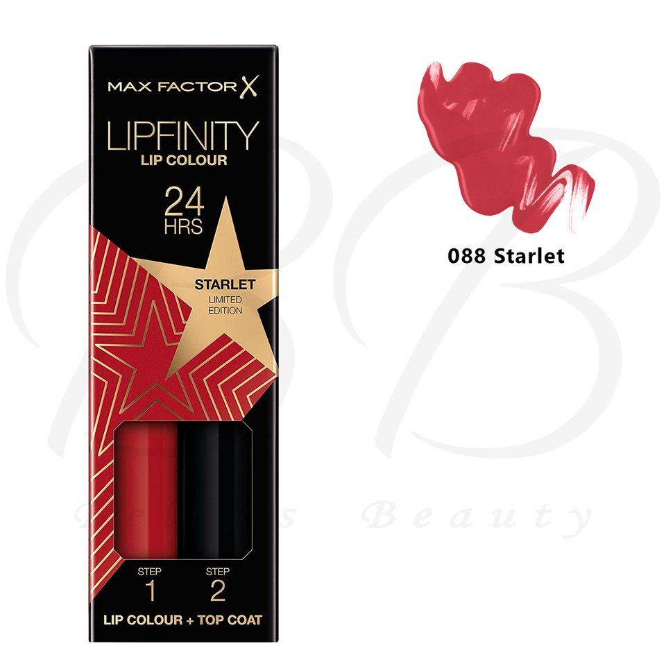 Maquillage: MAX FACTOR Lipfinity  Lip Colour + Top Coat # 88 STARLET – Neuf (Voir description) à Vezia par Aquarius_Age 3