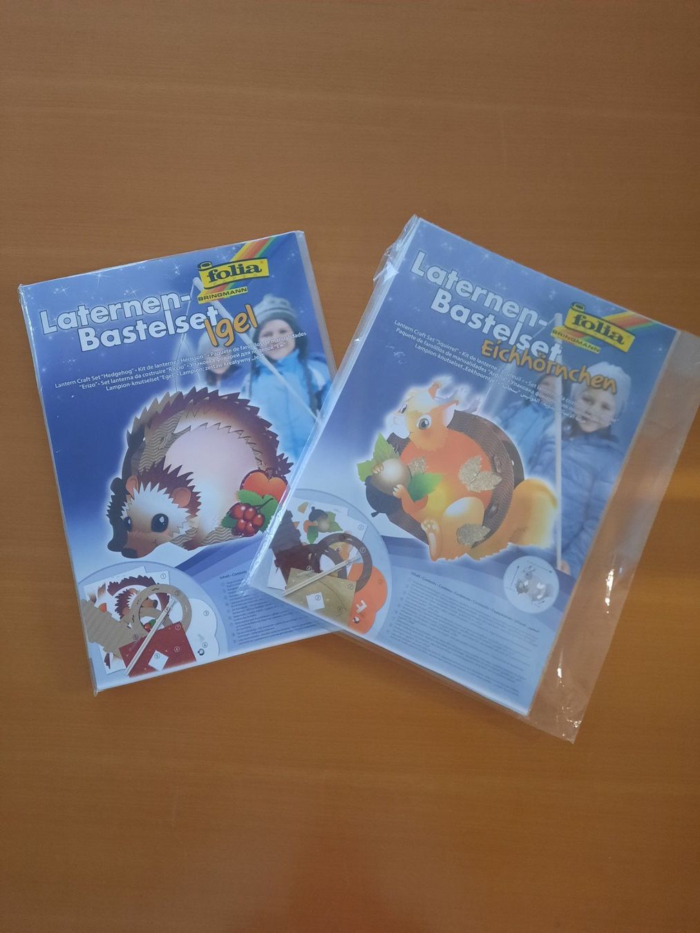 Kit bricolage: Kinder Laternen Bastelset, 2 Stk. NEU! – Nuovo e nell'imballaggio originale da Sisseln AG venduto da Tropea4334