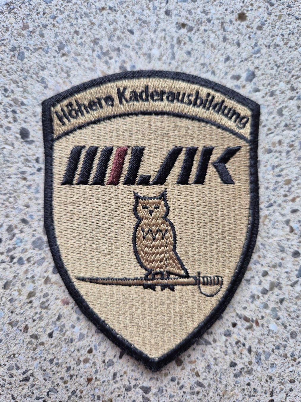 Schweizer Armee Placchette & Badge: *** Badge Milak mit klett *** – Nuovo e nell'imballaggio originale da Riedholz venduto da fr_sIruP