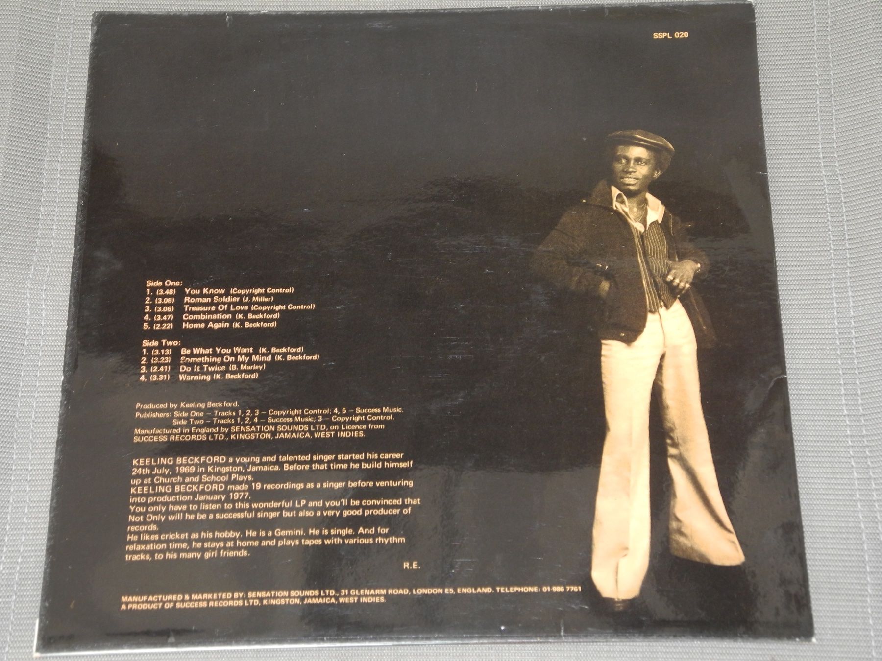 Dischi in vinile: KEELING BECKFORD: COMBINATION - SENSATION SOUNDS – Nuovo (secondo la descrizione) da Fahrwangen venduto da Swirl2 1