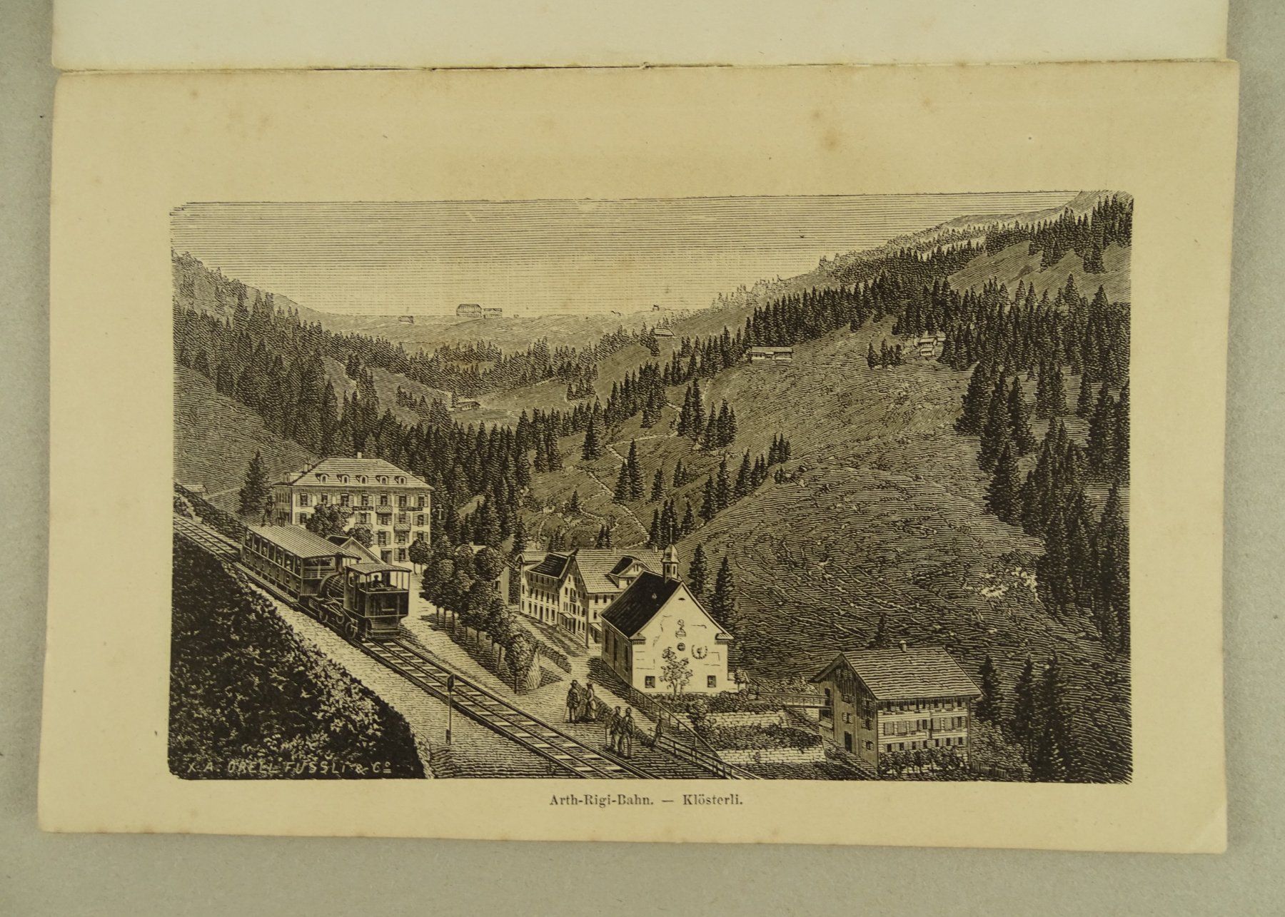Libri: ARTH-RIGI-BAHN, UM 1880 – Usato da Grüningen venduto da Kartensammler 8