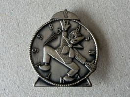 Basler Silber-Fasnachtsplakette 1958