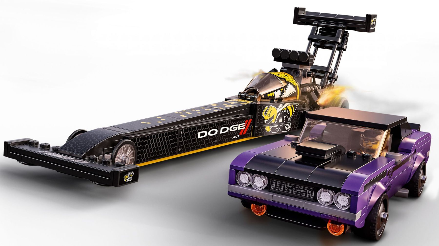 Lego Giocattoli: 76904 Mopar Dodge//SRT Dragster & 1970 Dodge Challenger – Nuovo e nell'imballaggio originale da St. Gallen venduto da Bee_Lee 1