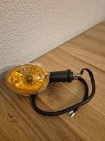 Highsider Motorrad Blinker Oval Schwarz Neu zwei Paar
