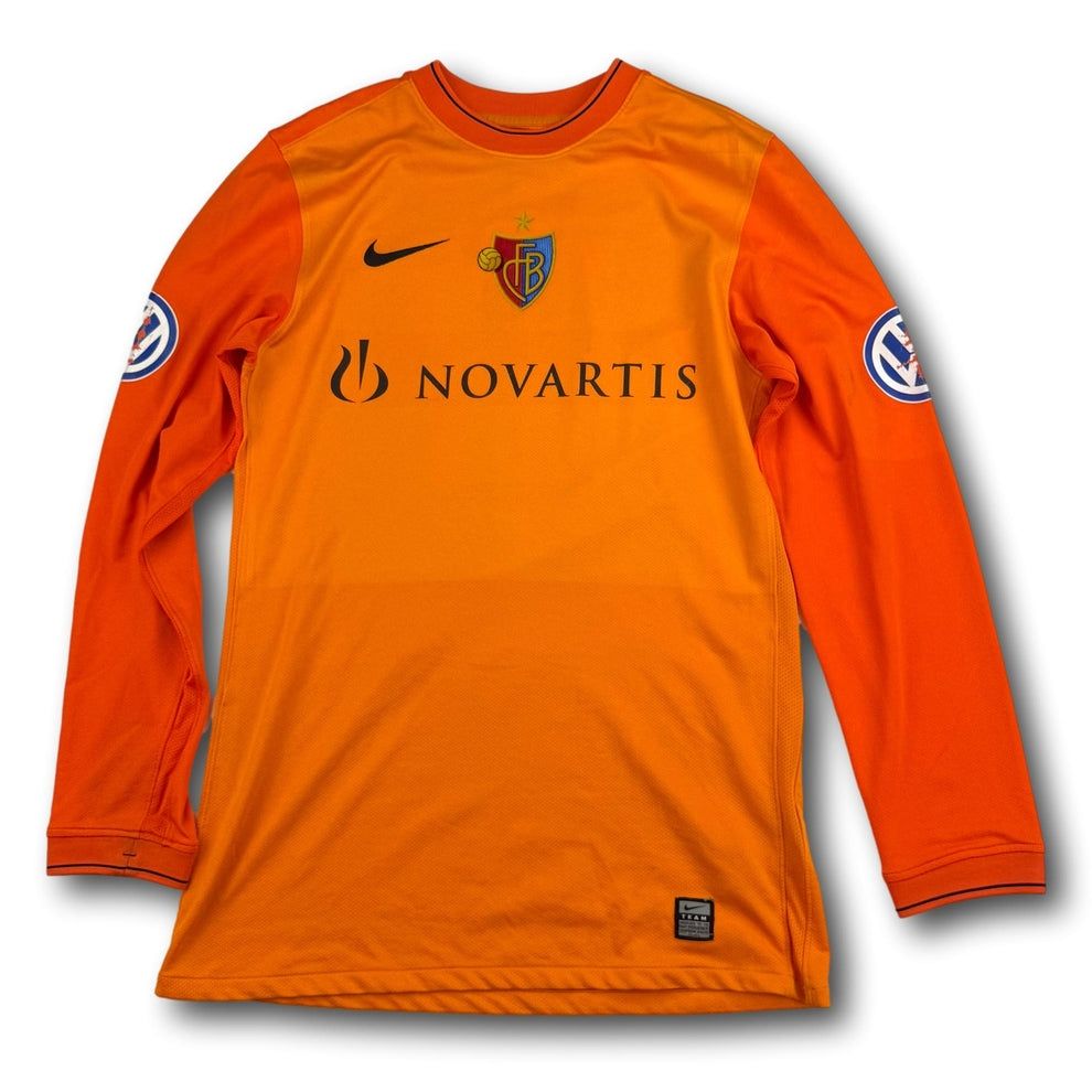 FC Basel Canottiere & Pantaloni: FC Basel - 2009-10 - Torhüter - L - Nike - Sommer – Usato da Bolligen venduto da ToTheJerseyEquipment 1