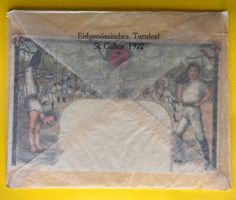Eidg. Turnfest St. Gallen 1922 Briefumschlag (original)