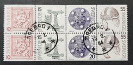1975 Schweden sehr schöner Block Sujets Wikinger-Zeit