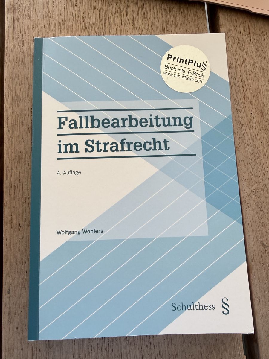 Libri: Fallbearbeitung im Strafrecht 4. Auflage mit E-Book code – Nuovo (secondo la descrizione) da Wermatswil venduto da FEDN
