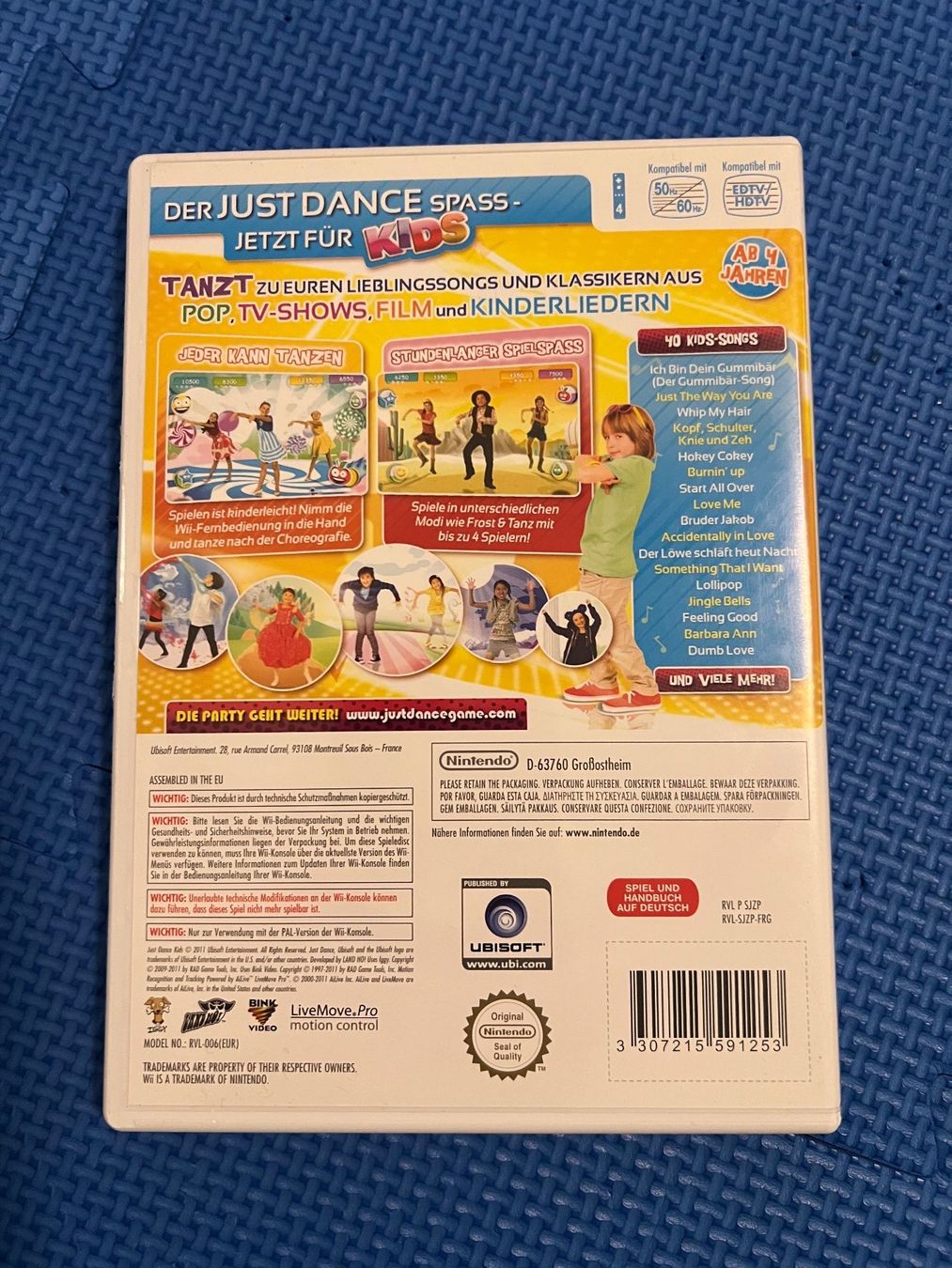 Nintendo Spiele: Just Dance Kids Nintendo Wii – Gebraucht aus Gossau SG von schlitzerdemon 2