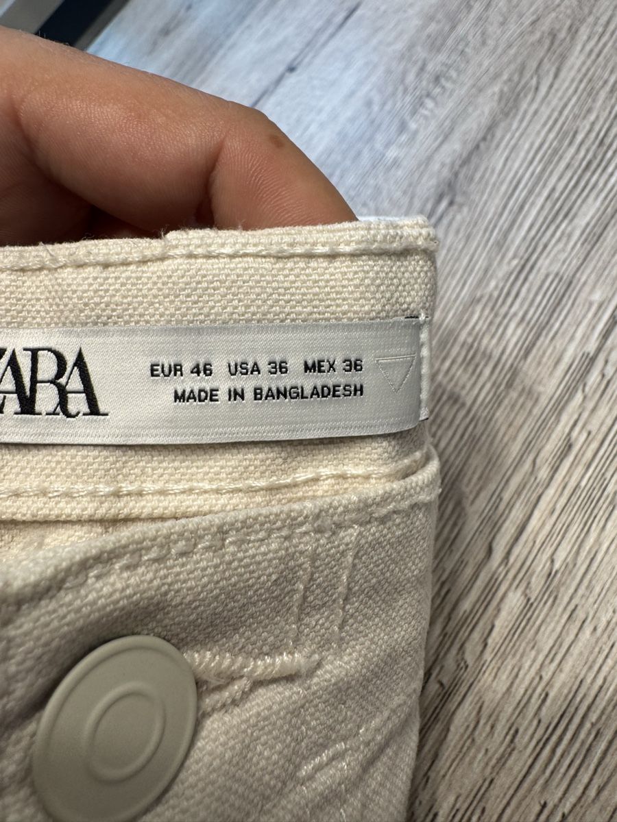 Zara Pantalons: Cargohose Beige – D'occasion à Villmergen par van_xv9t 2