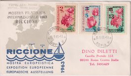 RICCIONE: Briefmarkenausstellung 1963