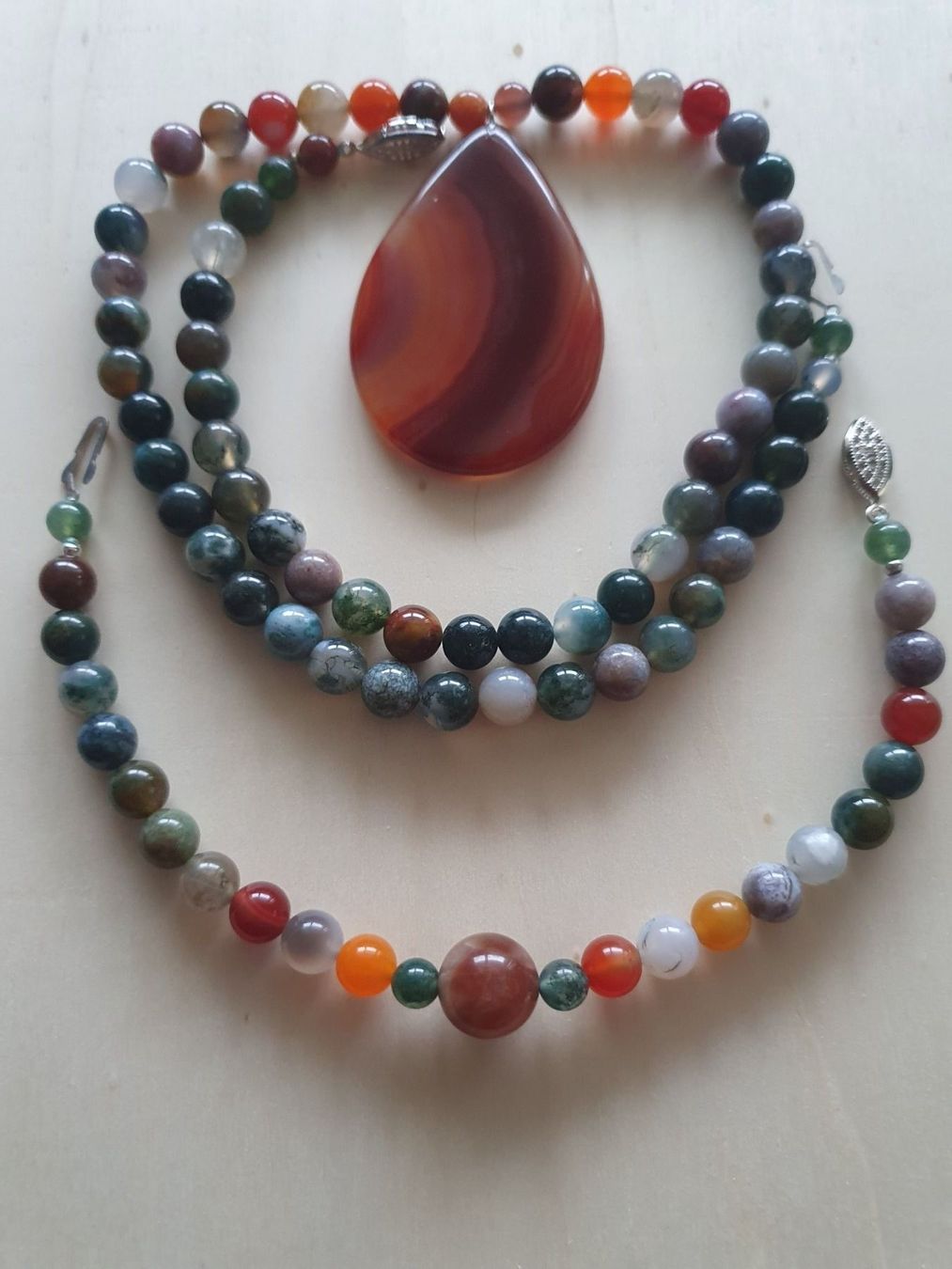 Colliers: Agate Set – Neuf (Voir description) à Benglen par Meercat3