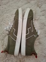 Baskets Faguo Kaki en Suédine / Daim Taille 45 Sneakers