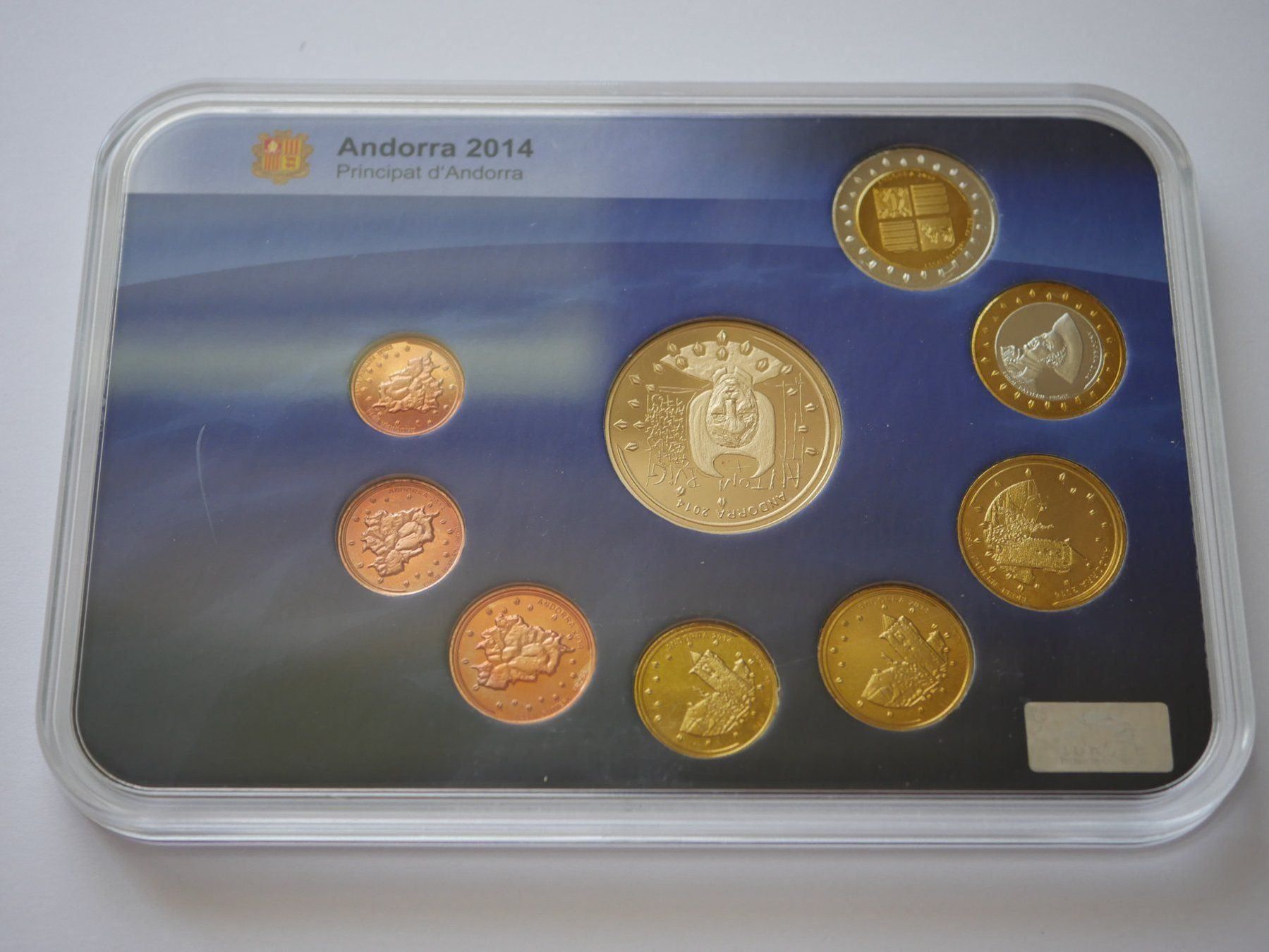 Tutti le monete: Europrobe Andorra 2014 Premium ***TOP*** – Nuovo e nell'imballaggio originale da Kreuzlingen venduto da Samson01