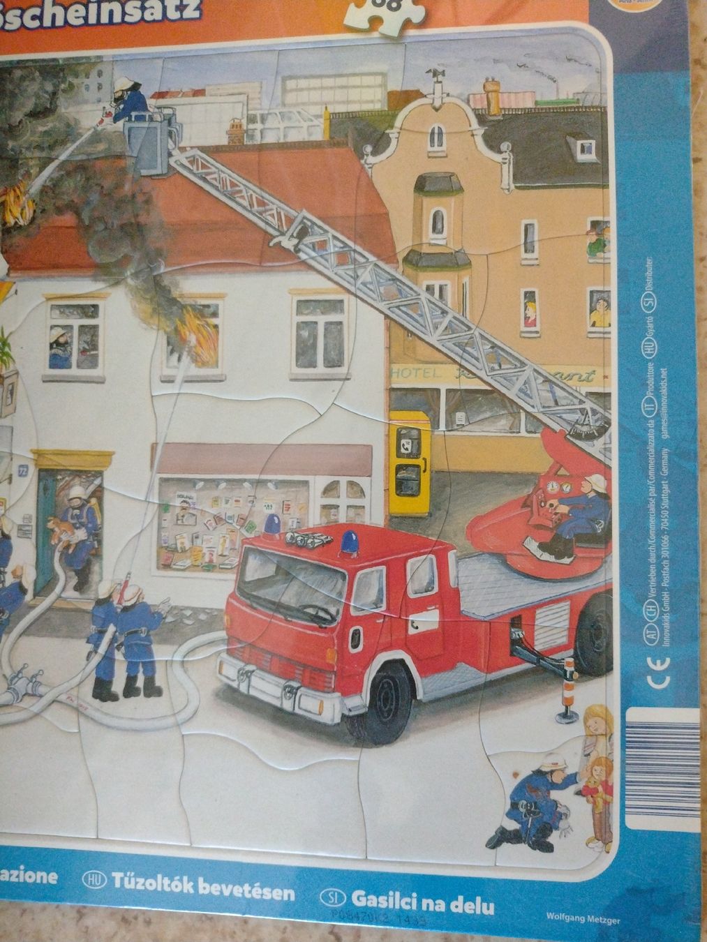 Puzzle: Kids Firetruck Puzzle - Fun & Educational – Nuovo e nell'imballaggio originale da Zürich venduto da cat_9cvz 2