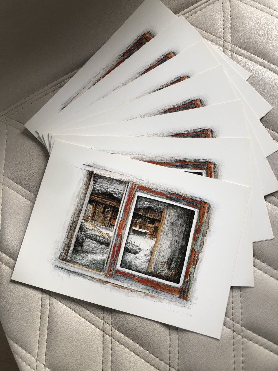 Cartes: 7 Karten ohne Couvert – Neuf (Voir description) à Winkel par Kade50