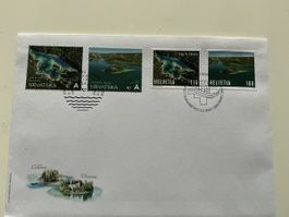 Sommer Briefmarken Schweiz und Kroatien, Top Zustand!