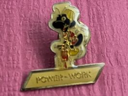 Comic Power Work Pin
