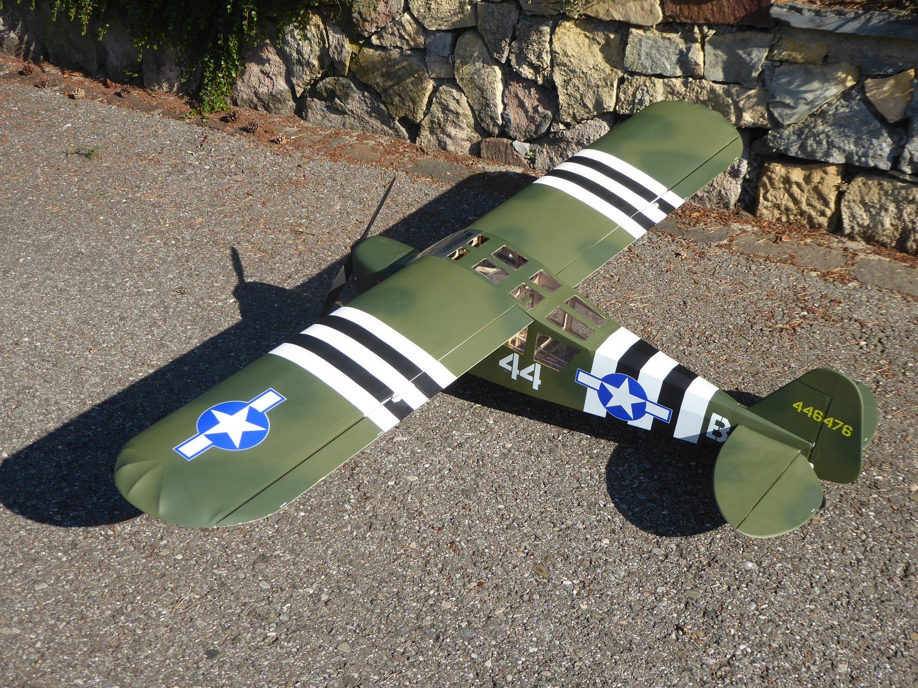 RC Modellbau: PIPER J3 Military CMPro – Gebraucht aus anwil von Lancia_Fulvia 2