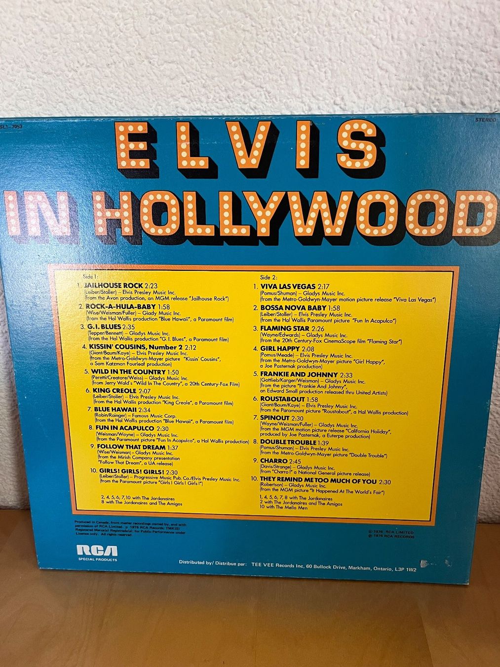 Schallplatten: Elvis in Hollywood, Schallplatte – Gebraucht aus Rüdlingen von Timber_11 1