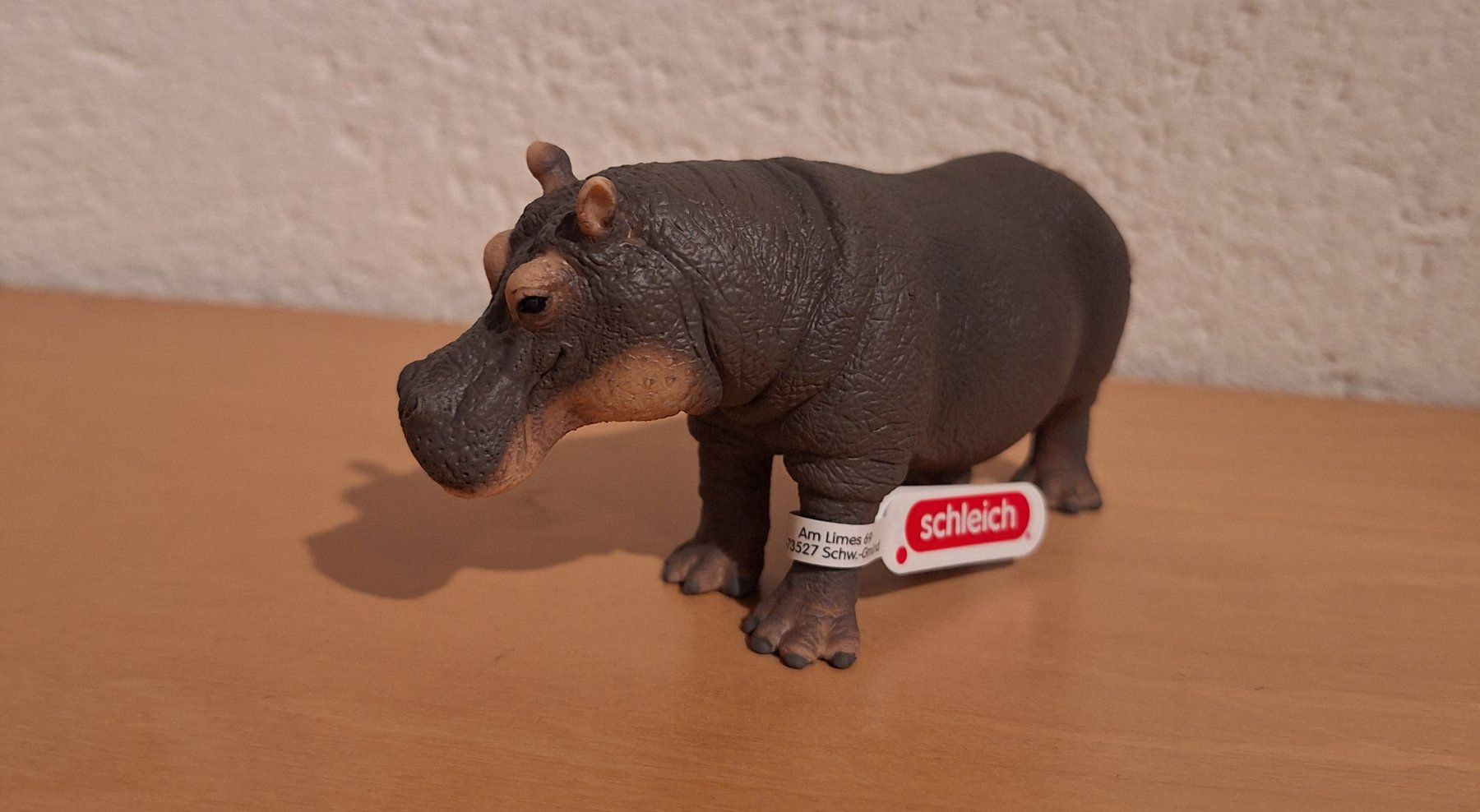Schleich Giocattoli: Schleich Flusspferd Nilpferd Hippopotamus – Nuovo e nell'imballaggio originale da Sissach venduto da luvama