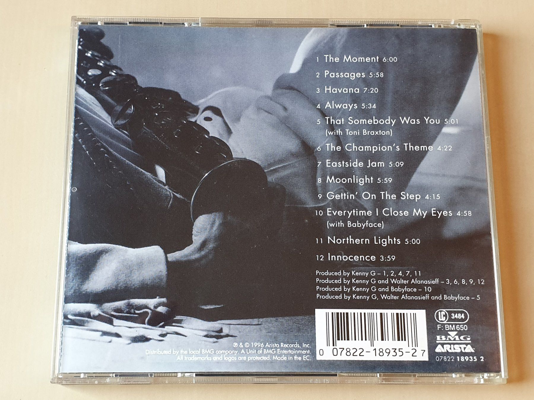 CD: Kenny G The Moment – Usato da Stansstad venduto da collectorsshop 1