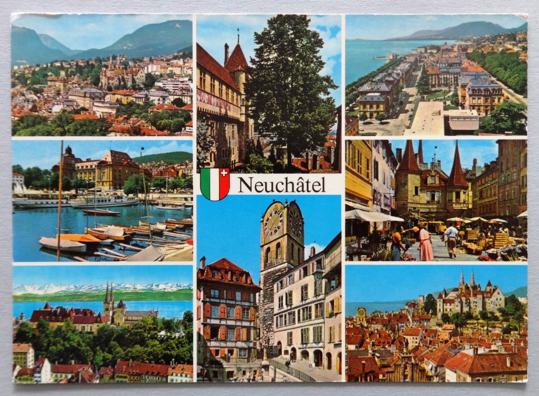 Ansichtskarten: Neuchâtel – Gebraucht aus Fétigny von Billy2miny