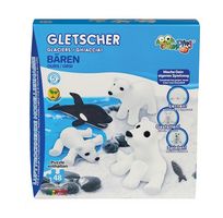 Knete »Jumping Clay Glaciers Series Set Bär«
