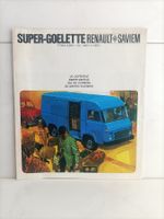 Brochure Catalogue Renault Saviem Super-goélette (V.508 - 36
