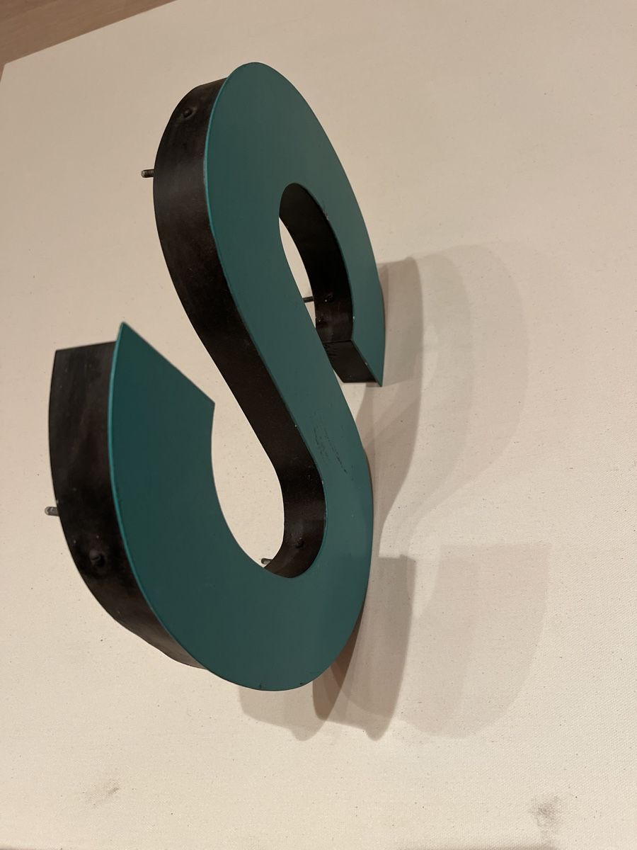 Toutes les décorations: Alublech-Buchstabe S – D'occasion à Thalwil par alfons03 4