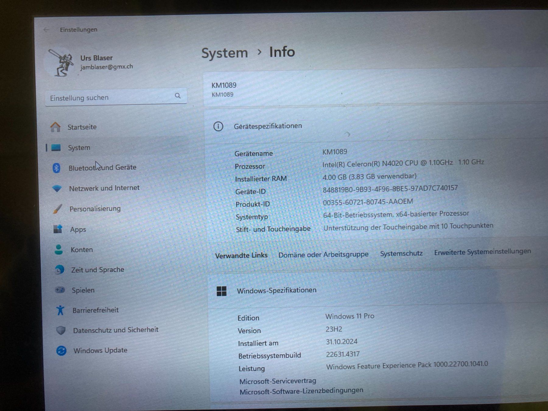 Notebooks: Tablet, Laptop – Gebraucht aus Signau von jamblaser 2