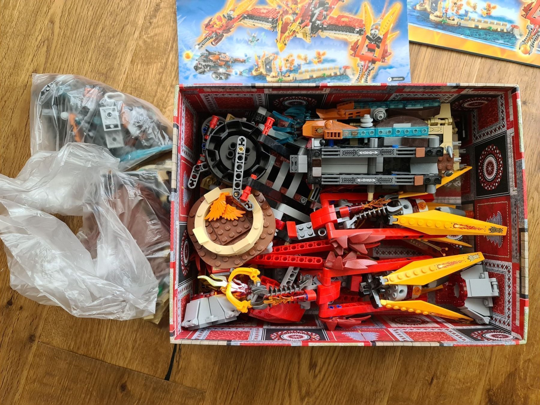 Lego Giocattoli: Lego chima  lego phoenix fire tempel – Usato da Wittenbach venduto da Tigerlili 1