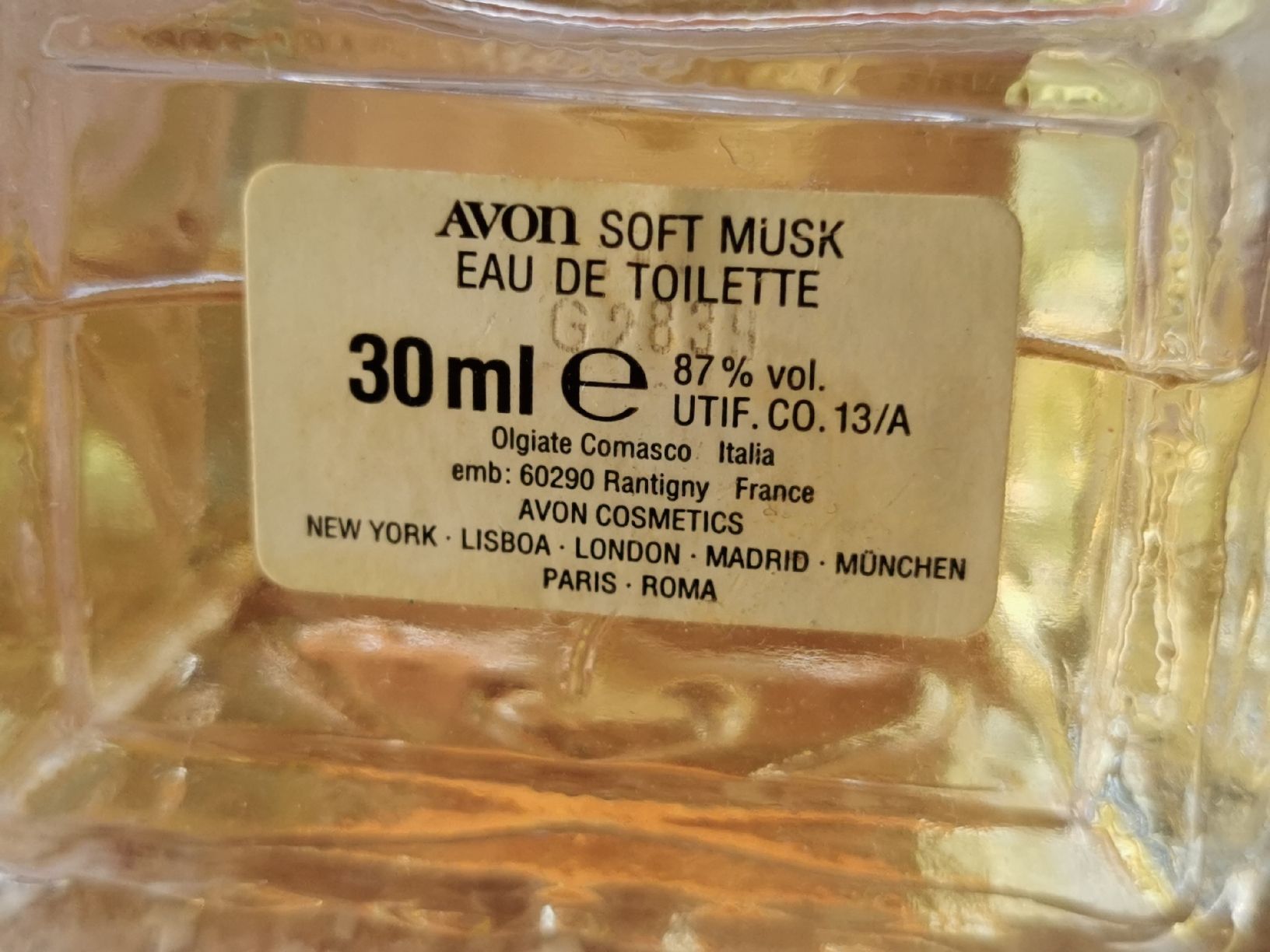 Profumi & Eau de Toilette: Avon Soft Muskb EdT30 ml – Usato da Schlieren venduto da vlalif 4