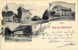 Schnottwil SO 4 Bildkarte Gruss aus ...  ,1910