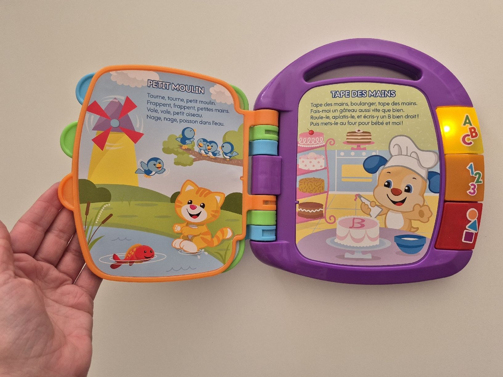 Fisher-Price Giocattoli: FISHER-PRICE - Livre interactif comptines – Usato da Riaz venduto da Murielbhs 3