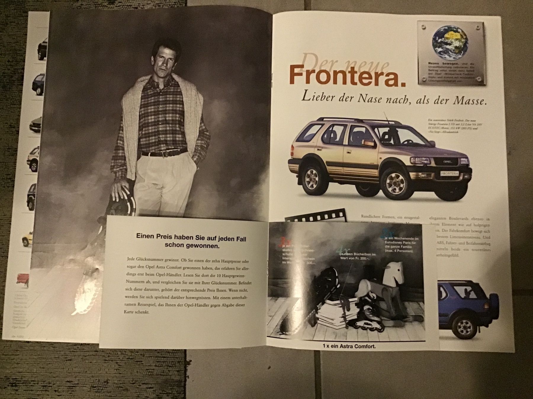 Opel Documenti: Opel Programm Verkaufsprospekt 16 Seiten mit Preisliste – Usato da Scherzingen venduto da Starseller62 4