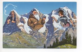 BERGGESICHTER Eiger Mönch Jungfrau